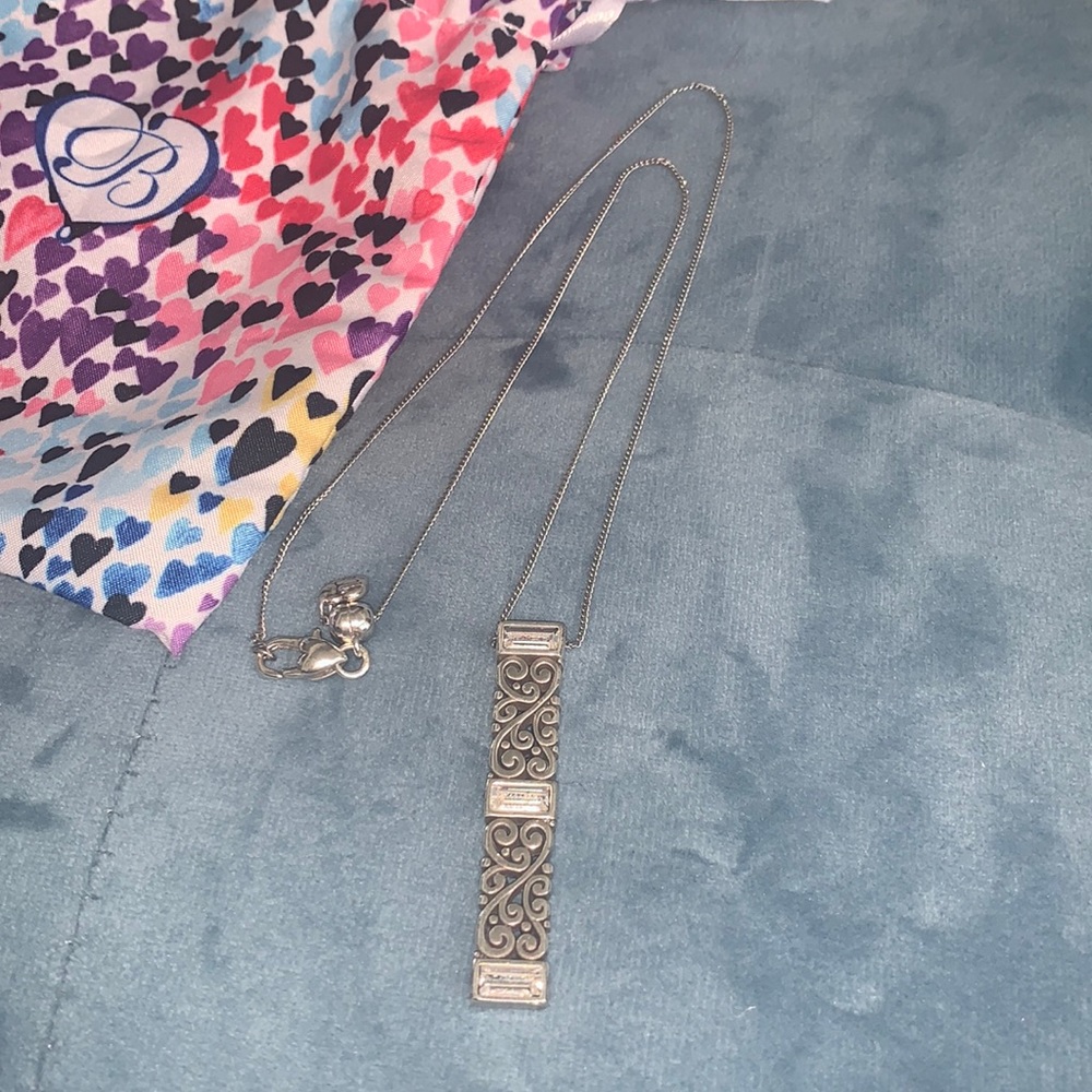 Brighton Baroness Necklace w/Swarovski Crystals 18 in